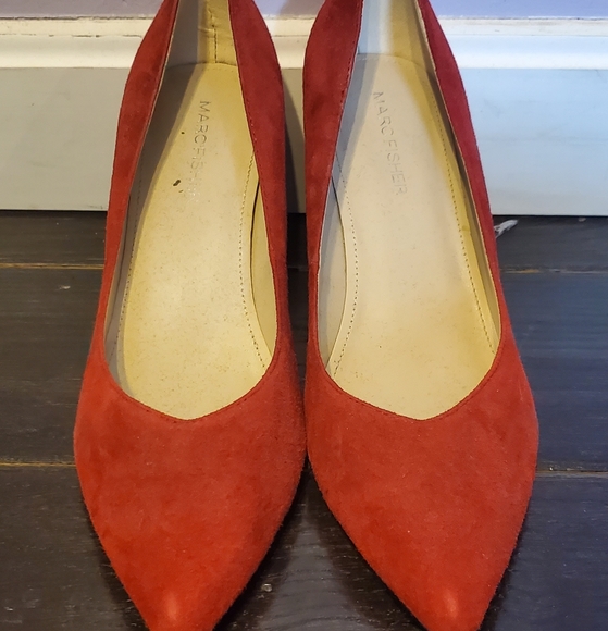 Red Chunky heel - Picture 2 of 3